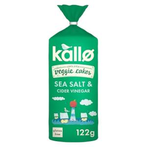 Kallo Salt & Vinegar Veggie Cakes - Healthy Snack