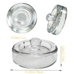 Glass Fermenting Weights for Vegetables - 4 Pack