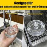 Glass Fermenting Weights for Vegetables - 4 Pack