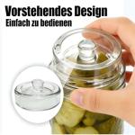 Glass Fermenting Weights for Vegetables - 4 Pack