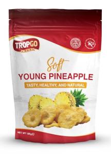 Tropgo Dried Pineapple - Guilt-Free Snack 120g
