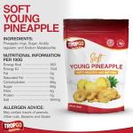Tropgo Dried Pineapple - Guilt-Free Snack 120g