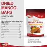 Tropgo 100% Mango Dried Fruit Snack Bars