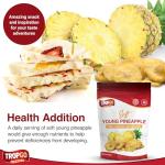 Tropgo Dried Pineapple - Guilt-Free Snack 120g