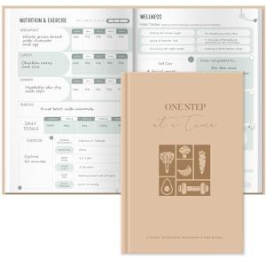 10-Week Food Diary and Wellness Journal