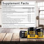 PrimeShred: Natural Fat Burner and Energy Booster
