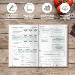 10-Week Food Diary and Wellness Journal