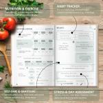 10-Week Food Diary and Wellness Journal
