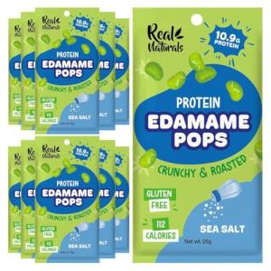 High Protein Sea Salt Edamame Snack Packs