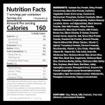 Black Sesame Keto Protein Shake, 22g Per Serving