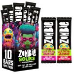 Zombie Fruit Bars: Sour Strawberry & Cherry Snacks
