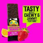 Zombie Fruit Bars: Sour Strawberry & Cherry Snacks