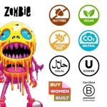 Zombie Fruit Bars: Sour Strawberry & Cherry Snacks