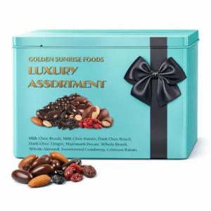 Healthy Mixed Nuts Gift Tin – Snack & Indulge