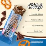 Chiefs Protein Bars - Low Carb Chocolate Pretzel Snack