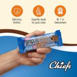 Chiefs Protein Bars - Low Carb Chocolate Pretzel Snack
