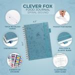 Clever Fox Food Journal: Meal Planner & Weight Tracker