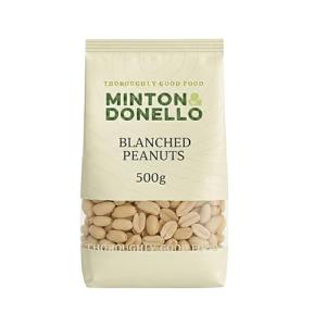 Blanched Peanuts 500g - High Protein Snack