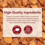 Tropgo Dried Cinnamon Apple Chunks - 120g Snack