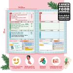 3-Month Calorie Counting Food Diary Planner