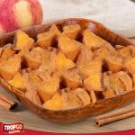 Tropgo Dried Cinnamon Apple Chunks - 120g Snack