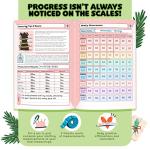 3-Month Calorie Counting Food Diary Planner