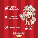 Seba Garden Popcorn Kernels - Healthy Snack Option