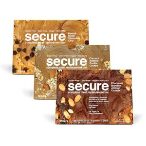 High Protein Snack Bars Variety Pack - 36 Bars