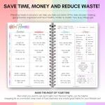 Weekly Meal Planner & Food Diary for Weight Loss