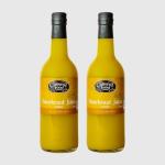 Golden Sauerkraut Juice with Turmeric - Probiotic Drink