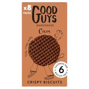 Low-Calorie Cocoa Crispy Biscuits – 8 Packs