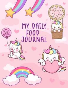 Unicorn Kids Food Journal and Weekly Meal Planner