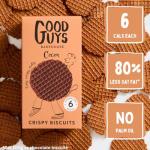 Low-Calorie Cocoa Crispy Biscuits – 8 Packs