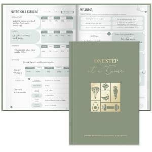 10-Week Food Diary and Wellness Journal