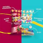 Gluten-Free Lentil Crisps & Sweet Popcorn Snack Pack