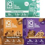 IQBAR Brain and Body Keto Protein Bar Sampler