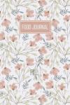 Floral Food Journal for Meal and Water Tracking