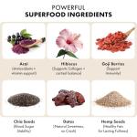 JOULEBODY Acai Hibiscus Meal Replacement Protein Bars