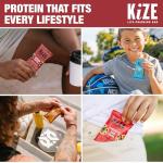KiZE Chocolate Lovers High Protein Energy Bars