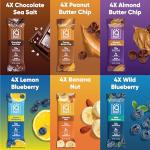 IQBAR Plant Protein Bars - Keto, Vegan, Low Sugar