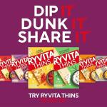 Ryvita Fruit Crunch Crispbread with Currants & Seeds