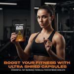 Ultra Shred Thermogenic Fat Burners - 60 Vegan Capsules