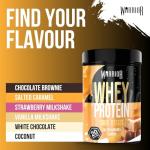 Warrior Whey Protein Powder - Salted Caramel, 20 Servings