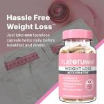 Flat Tummy Fat Burner & Appetite Suppressant – 60 Capsules