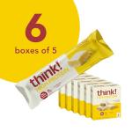 Think! Protein Bars - Lemon Delight, Sugar Free