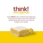 Think! Protein Bars - Lemon Delight, Sugar Free