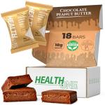 Health One Chocolate Peanut Butter Protein Bars 18 Servings