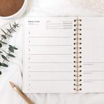 KUNITSA CO. 90-Day Women's Food and Exercise Journal