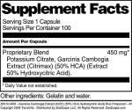 Garcinia Cambogia Extract Plus Potassium - 3 Pack