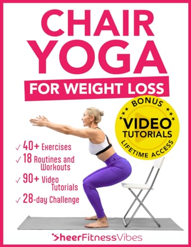 10-Min Chair Yoga Transformation: Low-Impact Weight Loss Exercises